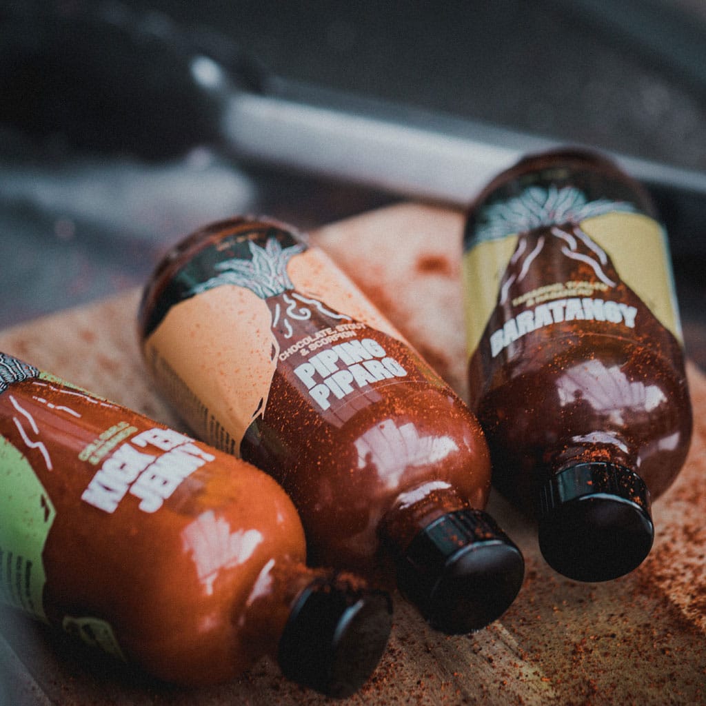 Bouteilles avec etiquettes multiaction.